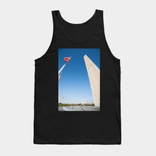 Washington Monument tall obelisk in National Mall Washington DC Tank Top